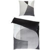 WENDEBETTWÄSCHE SW-Bold Satin 155/220 cm  - Dunkelgrau/Anthrazit, Design, Textil (155/220cm) - Schöner Wohnen