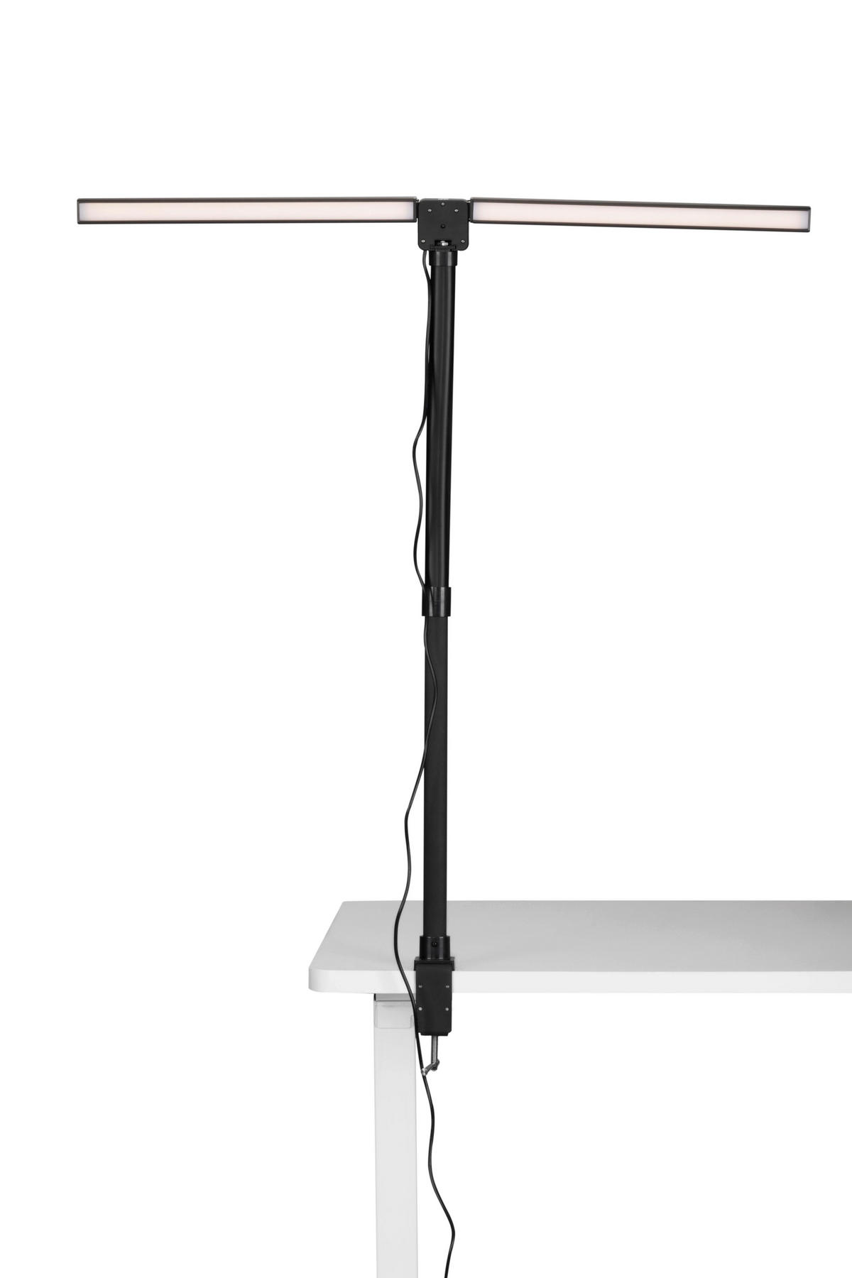 LED CSIPTETŐS LÁMPA - fekete, Basics, műanyag/fém (80/35/71,5cm) - Novel