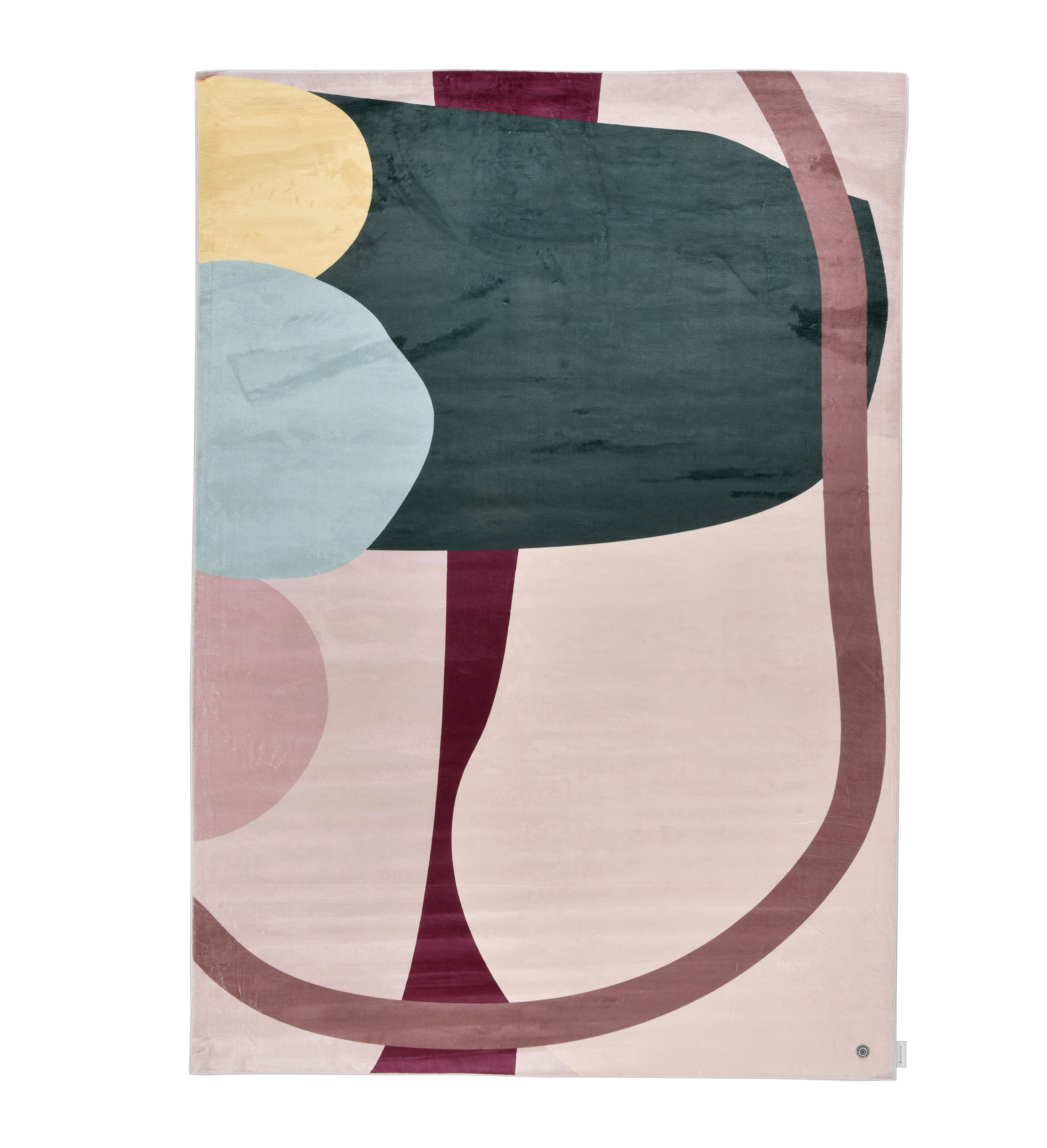 TKANA PREPROGA  SHAPES - FOUR     160/230 cm    potiskano  zelena, večbarvno  - zelena/večbarvno, Design, tekstil (160/230cm) - Tom Tailor