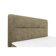 BOXSPRINGBETT 140/200 cm  in Cappuccino  - Schwarz/Cappuccino, Design, Textil/Metall (140/200cm) - Esposa