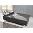 SCHLAFSOFA Webstoff Grau - Chromfarben/Grau, Design, Textil/Metall (197/88/89cm) - Novel