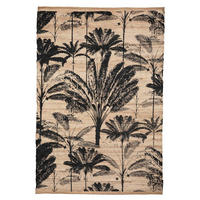 TEPIH OD JUTE 120/170 cm   crna, svijetlo smeđa   - svijetlo smeđa/crna, Basics, tekstil (120/170cm)