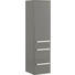MIDISCHRANK 30/121/33 cm - Chromfarben/Grau, KONVENTIONELL, Glas/Holzwerkstoff (30/121/33cm) - Sadena MIDISCHRANK 30/121/33 cm - Chromfarben/Grau, KONVENTIONELL, Glas/Holzwerkstoff (30/121/33cm) - Sadena