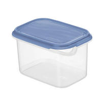 POSUDA ZA ČUVANJE NAMIRNICA  1 l  Rondo  - prozirno/plava, Basics, plastika ( 16/12/9,5cm) - Rotho