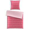 WENDEBETTWÄSCHE Fowler Satin 135/200 cm  - Pink, KONVENTIONELL, Textil (135/200cm) - Novel