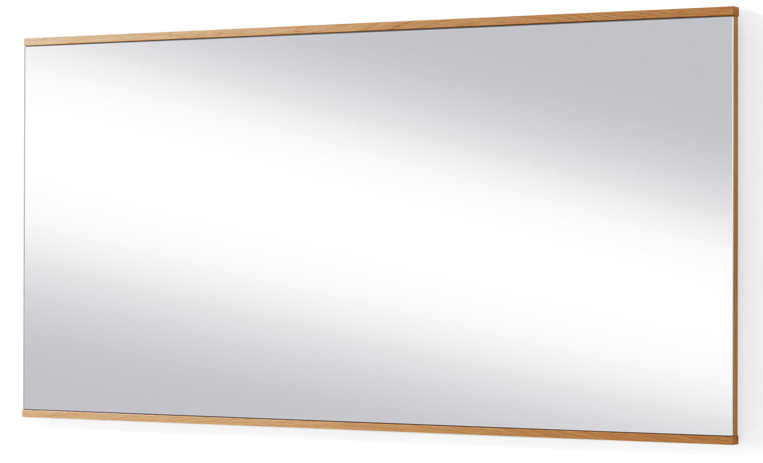 SPIEGEL - Eichefarben, Design, Glas/Holz (123/61/2,1cm)