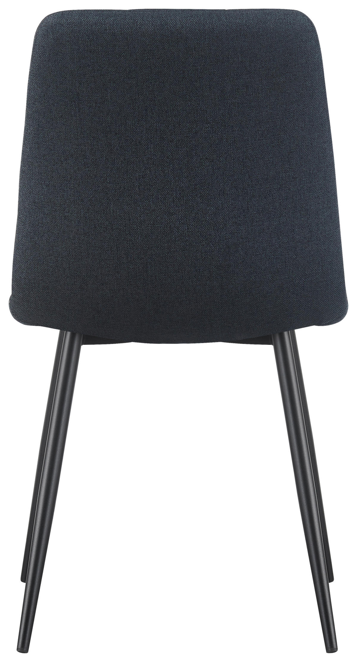 VIERFUßSTUHL - Schwarz/Grau, KONVENTIONELL, Holz/Textil (44,5/86/54,5cm) - Livetastic