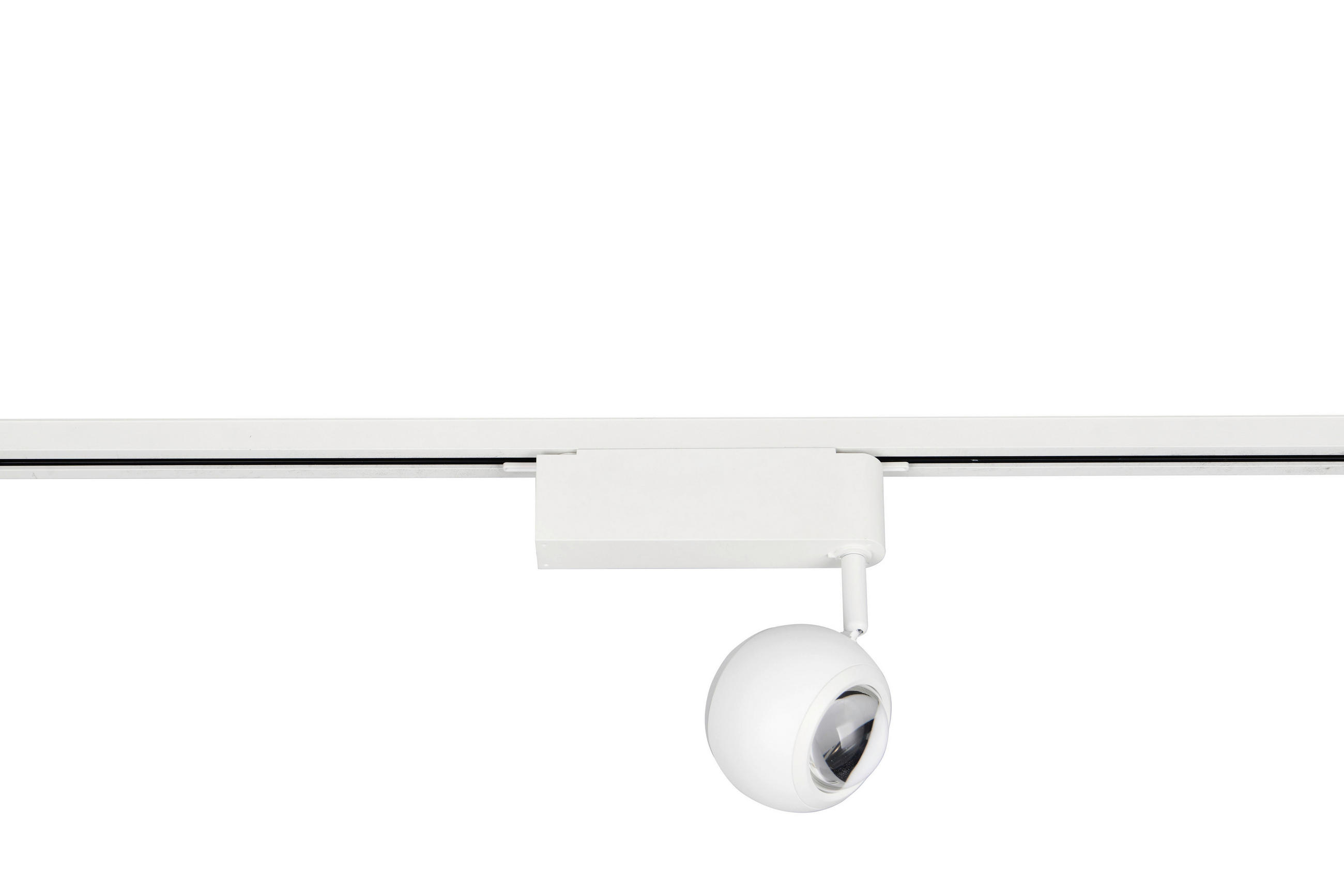 SCHIENENSYSTEM-STRAHLER - Weiss, Konventionell, Metall (19cm) - Trio Leuchten