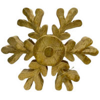 KARÁCSONYI FIGURA - barna, Natur, fa (15/13,5/2,5cm) - X-Mas