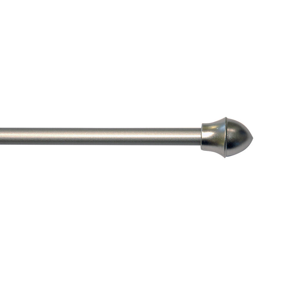 GARDINSTÅNGSET 75-125 cm  - silver, Basics, metall (75-125cm)
