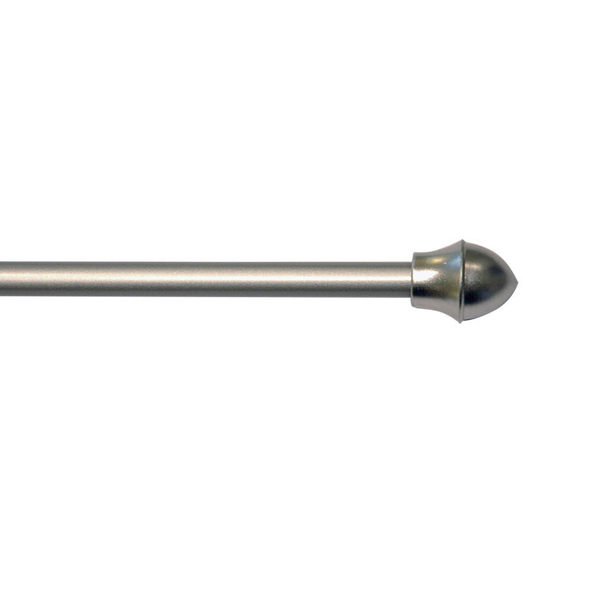 GARDINSTÅNGSET 75-125 cm  - silver, Basics, metall (75-125cm)
