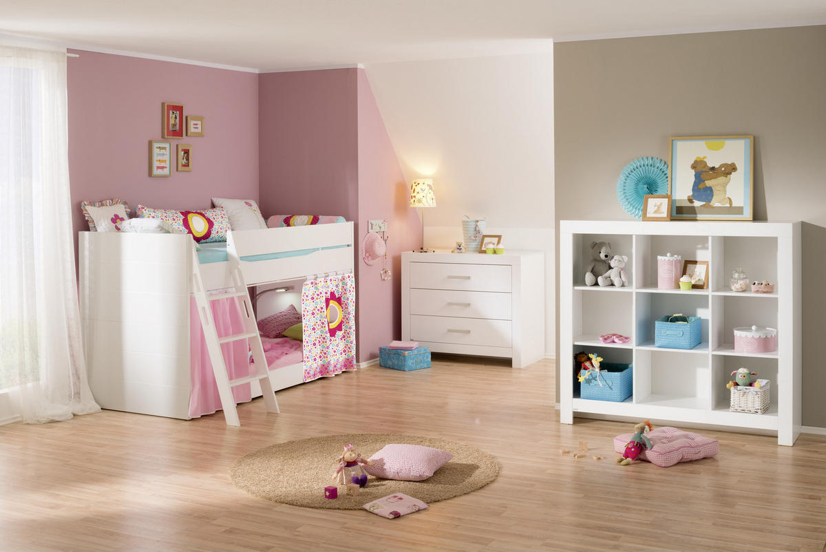 KOMMODE Fiona  in 110/91,9/55,3 cm  - Chromfarben/Weiß, Design, Holzwerkstoff/Metall (110/91,9/55,3cm) - Paidi