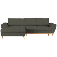 HÖRNSOFFA i vävt tyg grön  - grön/ekfärgad, Design, trä/textil (175/282cm) - Livetastic
