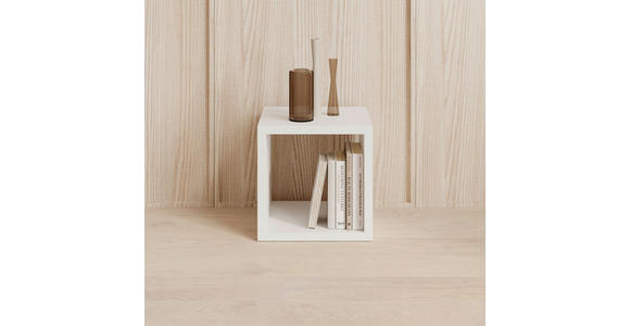 RAUMTEILER in Holzwerkstoff - Weiß, Design, Holzwerkstoff (41/38/41cm) - Carryhome