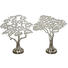 DEKOBAUM - Silberfarben, Design, Metall (30/10/33cm) DEKOBAUM - Silberfarben, Design, Metall (30/10/33cm)