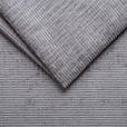 SCHLAFSOFA mit Liegefunktion, Rücken echt Chenille Dunkelgrau - Dunkelgrau/Schwarz, KONVENTIONELL, Holz/Textil (212/97/105cm) - Carryhome