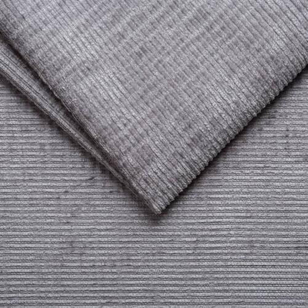 SCHLAFSOFA in Chenille Dunkelgrau  - Dunkelgrau/Schwarz, Konventionell, Holz/Textil (212/97/105cm) - MID.YOU