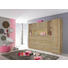 DREHTÜRENSCHRANK in Eichefarben - Eichefarben/Silberfarben, Design, Holzwerkstoff/Kunststoff (47/197/54cm) - Carryhome DREHTÜRENSCHRANK in Eichefarben - Eichefarben/Silberfarben, Design, Holzwerkstoff/Kunststoff (47/197/54cm) - Carryhome