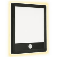 ZIDNA SVJETILJKA VANJSKA  - crna, Basics, plastika (25/25/4,5cm)