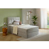 BOXBETT 90/200 cm  in Silberfarben  - Silberfarben/Schwarz, KONVENTIONELL, Kunststoff/Textil (90/200cm) - Boxxx