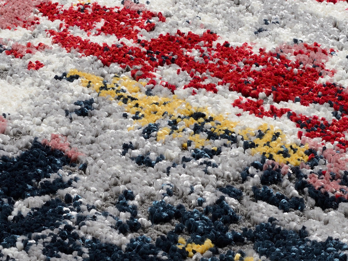 WEBTEPPICH 120/170 cm Timeline Spring Multicolor  - Multicolor, Design, Textil (120/170cm) - Novel