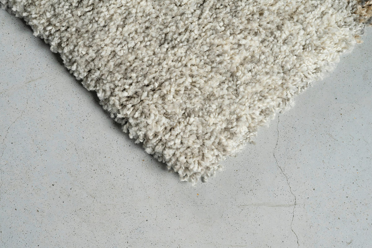 WEBTEPPICH 160/230 cm Mehari Braun, Creme, Sandfarben rechteckig  - Sandfarben/Creme, Basics, Kunststoff/Textil (160/230cm) - Novel