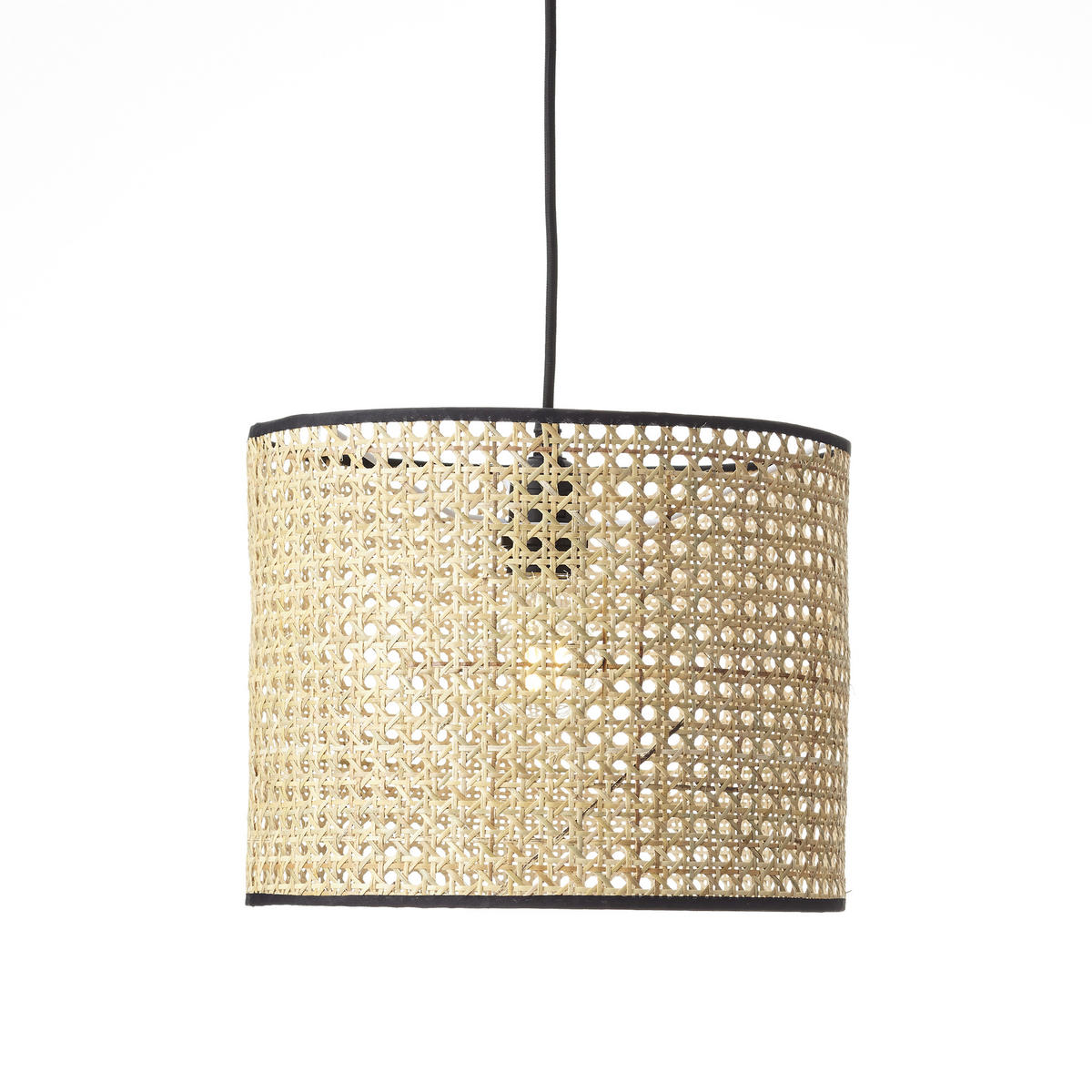 HÄNGELEUCHTE 30/174 cm  - Naturfarben, Natur, Holz/Metall (30/174cm) - Brilliant