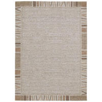 FLACHWEBETEPPICH  Wohnzimmer 120/180 cm Alanis Border Champagner rechteckig  - Champagner, Basics, Textil (120/180cm) - Novel