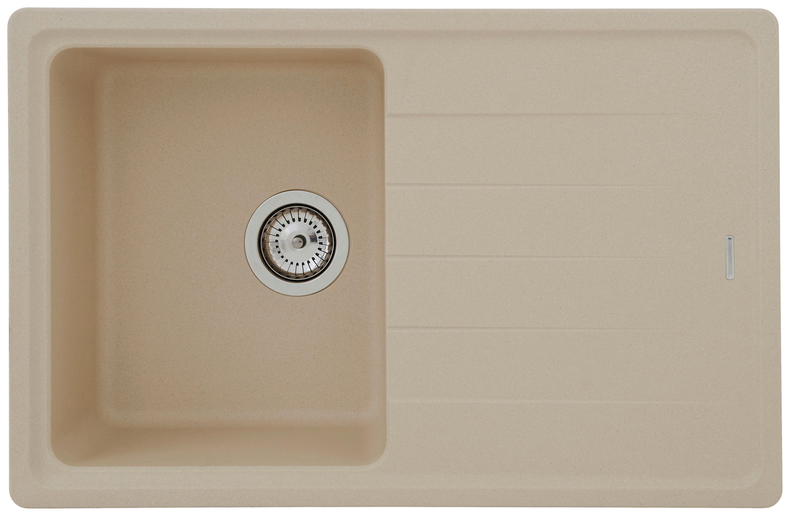 SPÜLE 1725COLUMBIA78X50B  - Beige, Trend, Stein (78/18,5/50cm) - Respekta