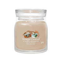 DIŠEČA SVEČA - bež, Basics, steklo (9.3/11.4cm) - Yankee Candle