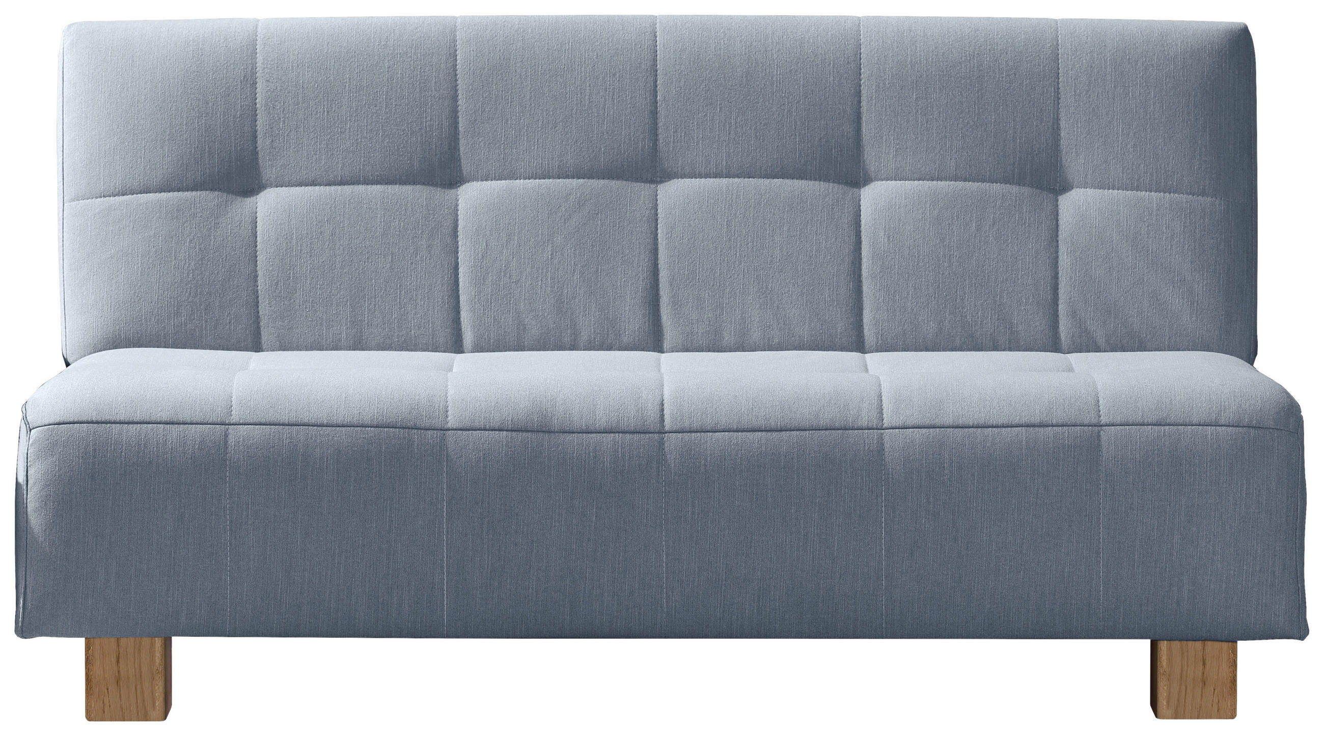 SCHLAFSOFA Hellblau  - Naturfarben/Hellblau, Design, Holz/Textil (165/92/102cm) - Novel