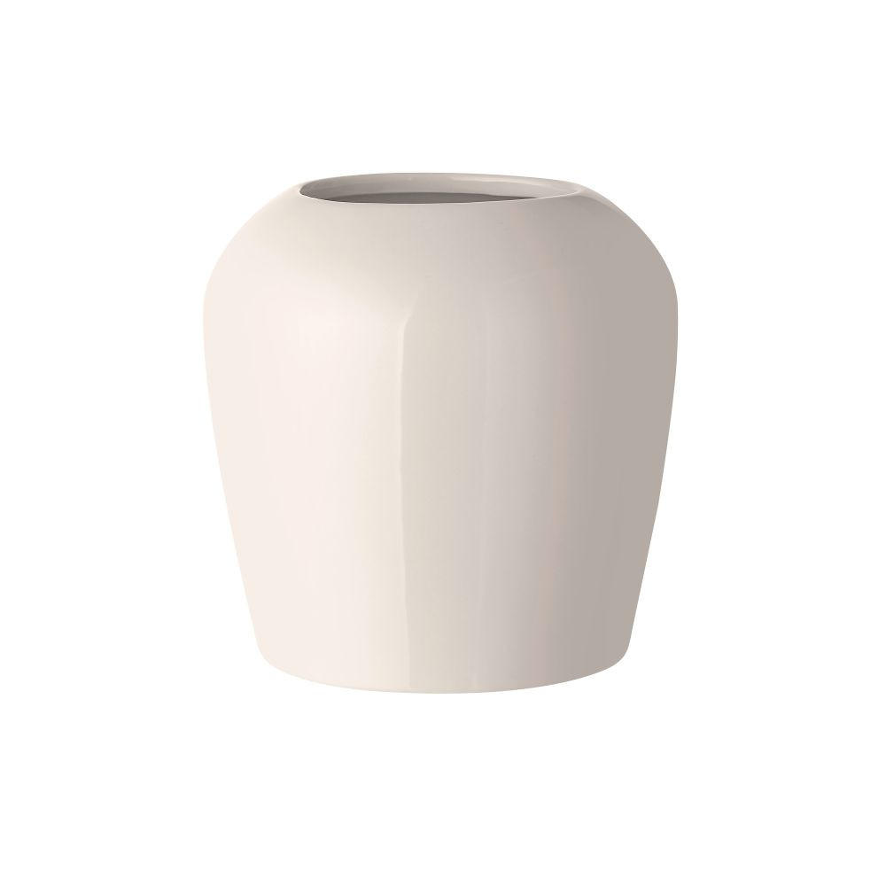 VASE LETA  - Beige, Basics, Keramik (15/15cm) - Blomus