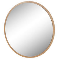 WANDSPIEGEL Asteiche Eichefarben  - Eichefarben, Natur, Glas/Holz (75/75/2cm) - MID.YOU