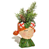 VASE  - Multicolor, Basics, Keramik (15,0/10,0/15,0cm)