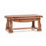 COUCHTISCH Eiche massiv rechteckig Eichefarben - Eichefarben, Design, Holz (138/52/75cm) - Landscape