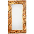 WANDSPIEGEL 100/180/7 cm    in rechteckig  - Teakfarben, LIFESTYLE, Glas/Holz (100/180/7cm) - Landscape