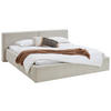 POLSTERBETT 160/200 cm,  in Beige,  - Beige, Basics, Textil (160/200cm) - Boxxx