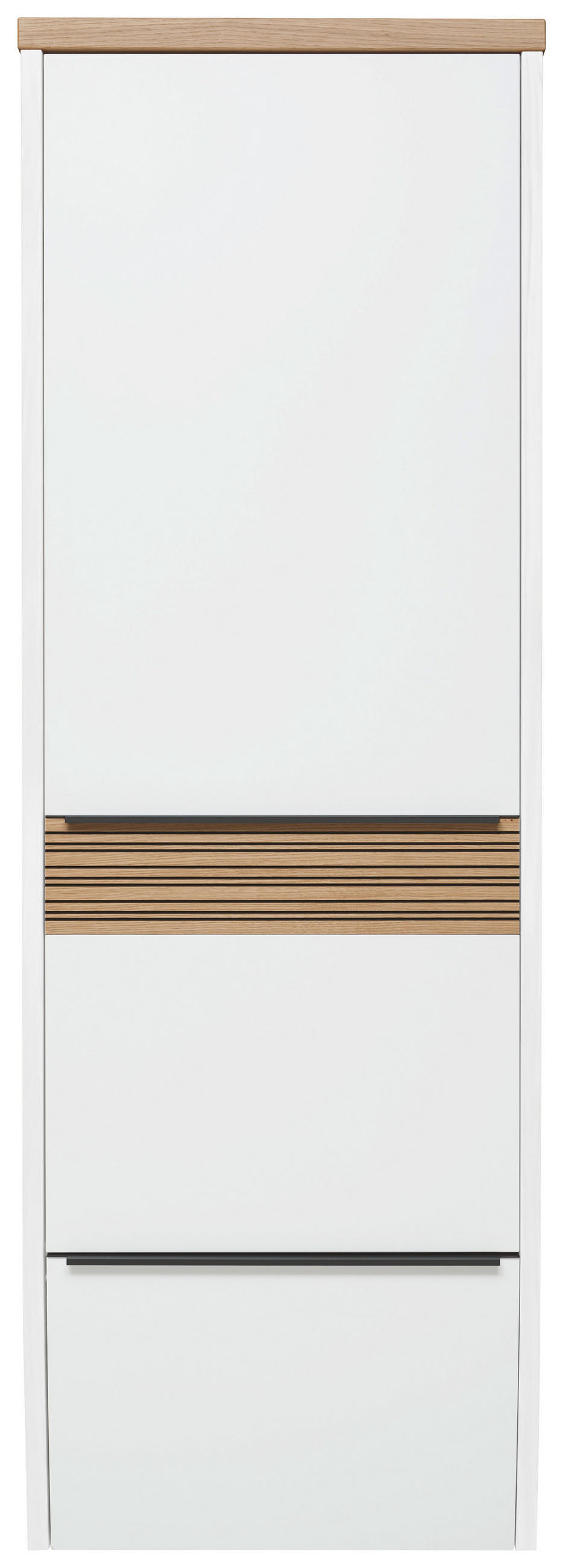 GARDEROBENSCHRANK  in 64/187/31 cm  - Eichefarben/Anthrazit, Design, Holz/Holzwerkstoff (64/187/31cm) - Dieter Knoll