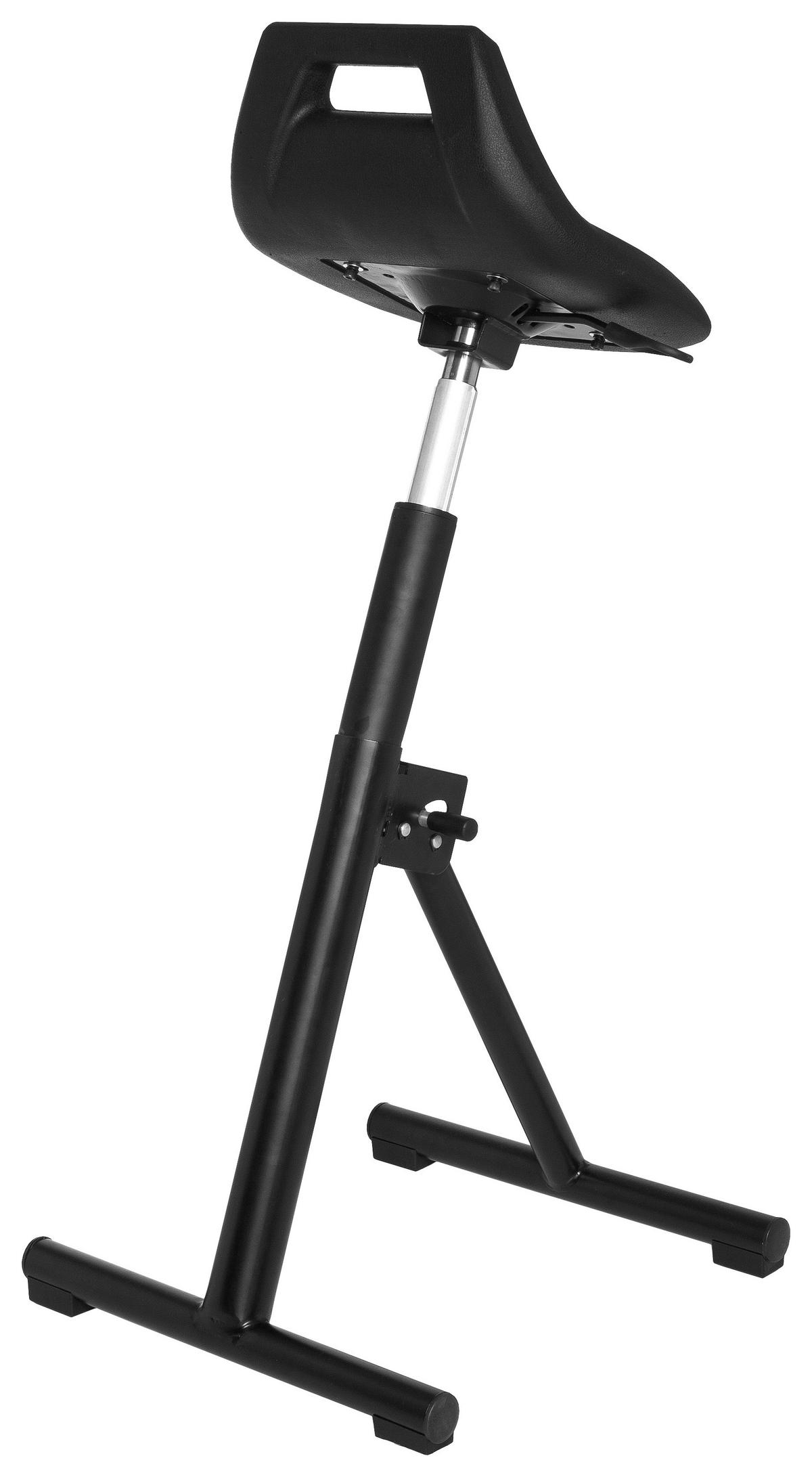 STÅSTÖD  svart  - svart, Modern, metall/plast (50/83/25cm) - MID.YOU