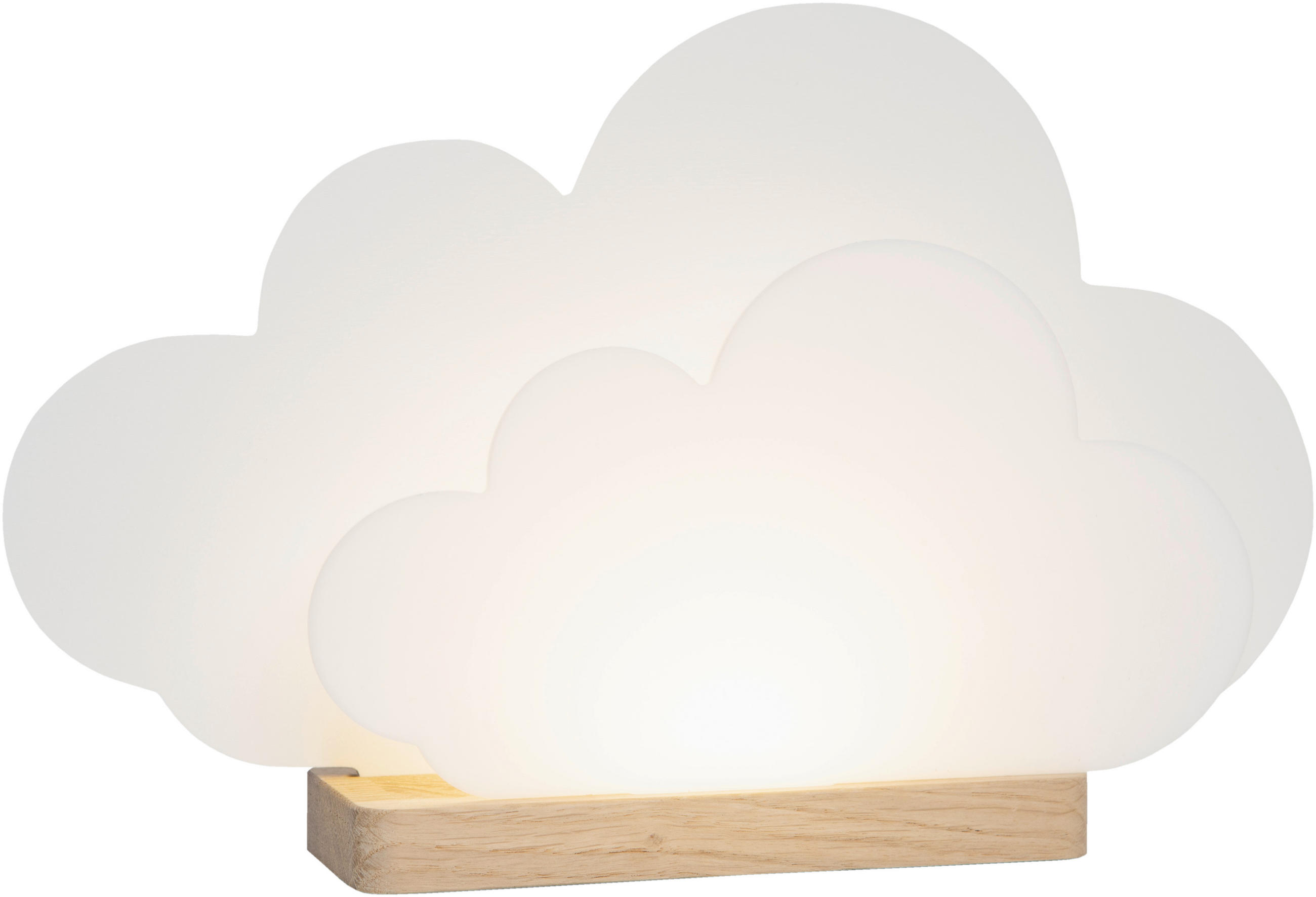 KINDERTISCHLEUCHTE 20/35/7 cm   - Weiß, Basics, Holz/Kunststoff (20/35/7cm)