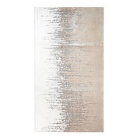 KOBERČEK DO KÚPEĽNE, 70/120 cm - prírodná farba/strieborná, Konventionell, textil (70/120cm) - Esposa