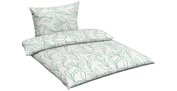 BETTWÄSCHE 140/200 cm - Grün, KONVENTIONELL, Textil (140/200cm) - Esposa