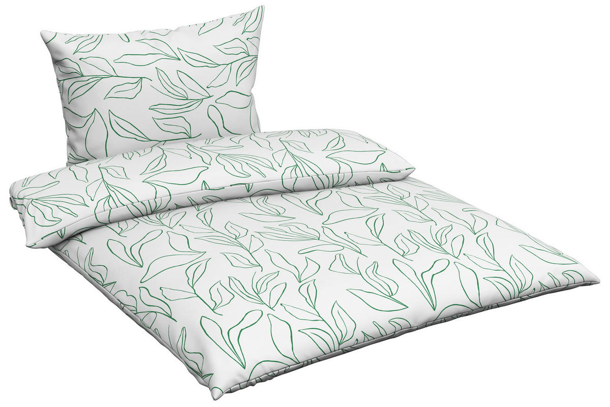 POSTELJNINA BAMBOO 140/200 cm zelena  - zelena, Konvencionalno, tekstil (140/200cm) - Esposa