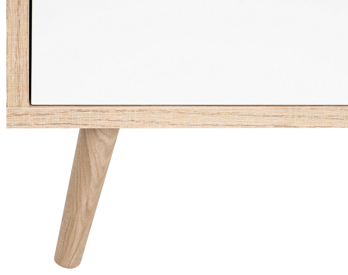 KOMMODE  in 103/87/40 cm  - Eichefarben/Petrol, Trend, Holzwerkstoff (103/87/40cm) - MID.YOU