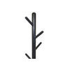 GARDEROBENSTÄNDER in Schwarz 45/45/174 cm   - Schwarz, Design, Holz (45/45/174cm) - MID.YOU
