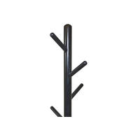 GARDEROBENSTÄNDER in Schwarz 45/45/174 cm   - Schwarz, Design, Holz (45/45/174cm) - MID.YOU