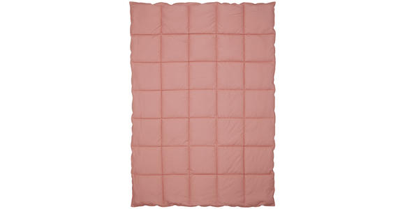 GANZJAHRESDECKE 140/200 cm  - Pink/Creme, Basics, Textil (140/200cm) - Sleeptex