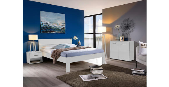 KOMMODE in 93/81/42 cm - Alufarben/Weiß, Basics, Holzwerkstoff/Kunststoff (93/81/42cm) - Xora