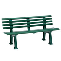 GARTENBANK 150/74/54 cm   - Grün, Basics, Kunststoff (150/74/54cm) - Modante