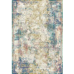 VINTAGE-TEPPICH 200/290 cm Dinah Türkis, Perlmutt  - Türkis/Perlmutt, LIFESTYLE, Textil (200/290cm) - Dieter Knoll